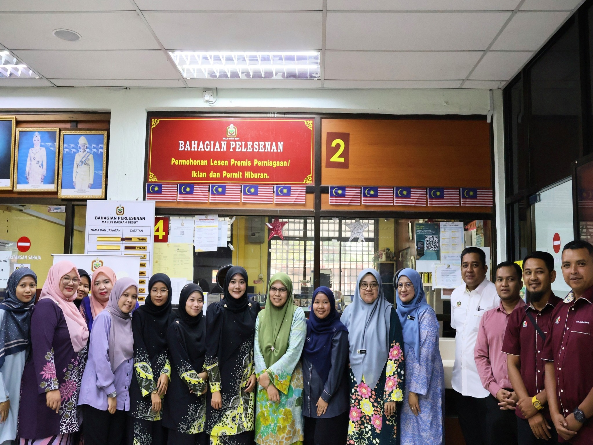 LAWATAN KERJA MAJLIS DAERAH SETIU KE MAJLIS DAERAH BESUT